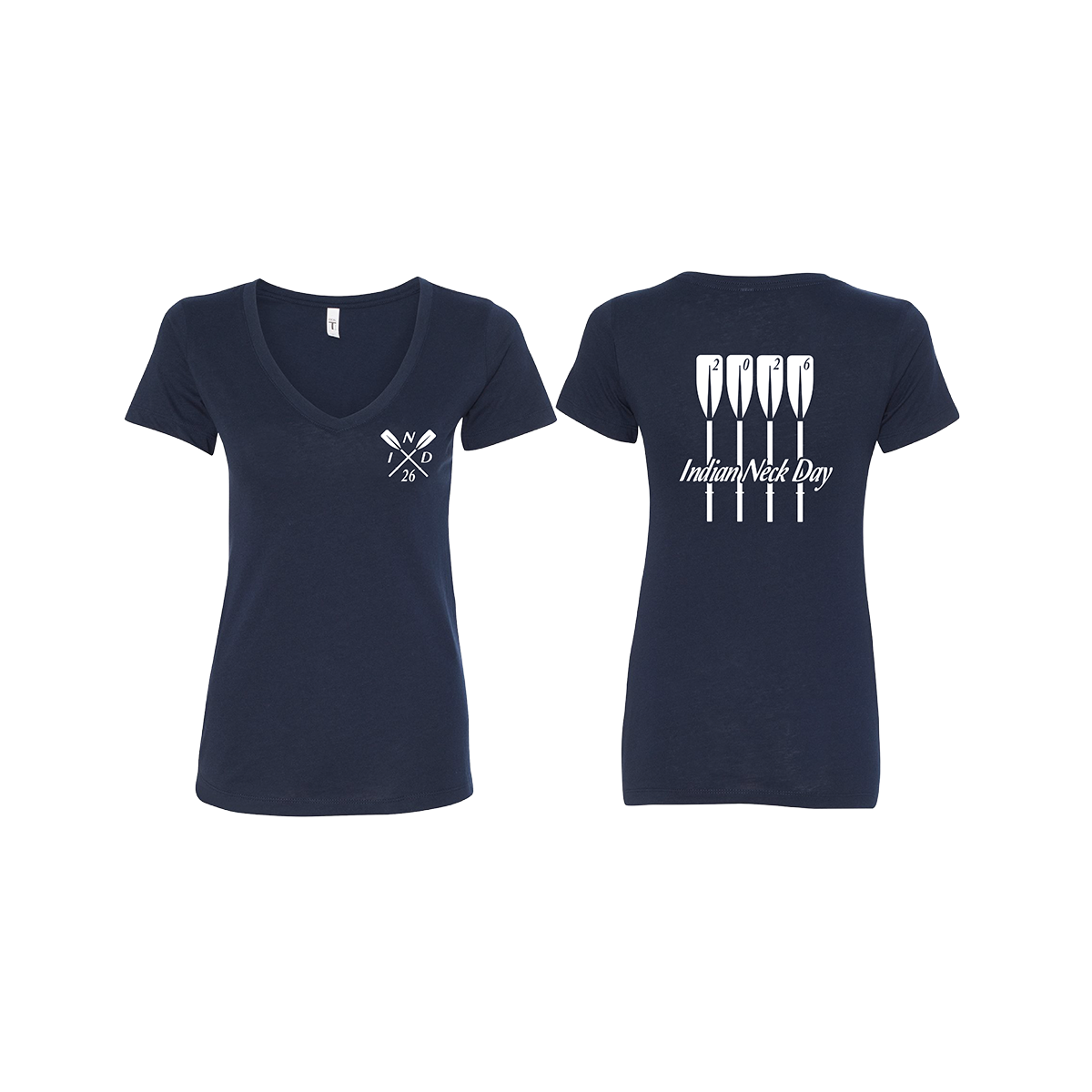 2026 Ladies V-Neck T-Shirt