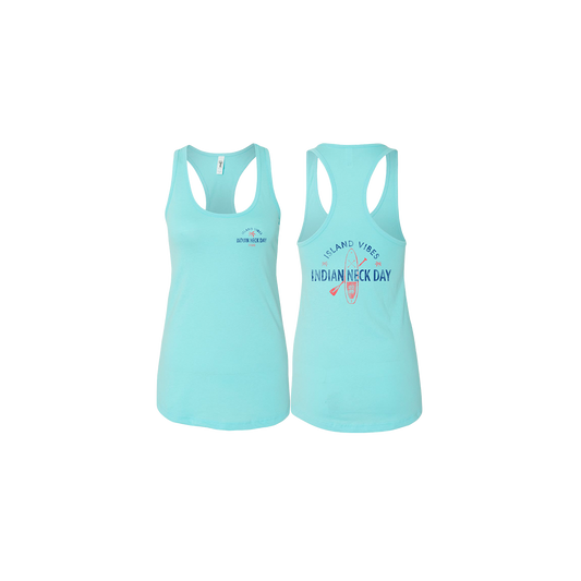 Indian Neck Day - Ladies Racerback Tank Top
