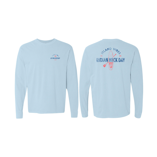 Indian Neck Day - Comfort Colors Longsleeve T-shirt